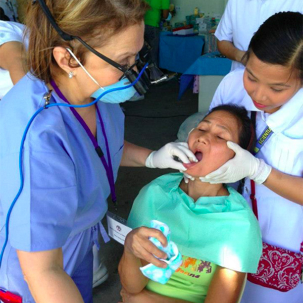 Centreville dentist community support volunteer work