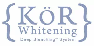 Kor teeth whitening logo for tooth whitening in Centreville